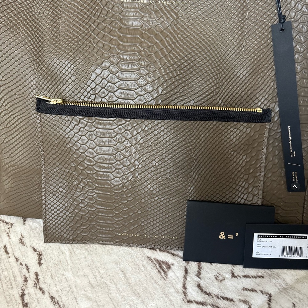 Ampersand As Apostrophe New Earth Python Sideways… - image 2